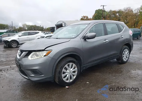 2015 Nissan Rogue S z USA, uszkodzony, nr VIN KNMAT2MV5FP561551